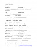 Formulario de Información