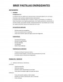 BRIEF PASTILLAS ENERGIZANTES