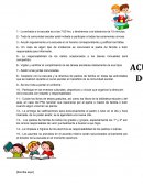 Acuerdos para la escuela