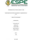 DEPARTAMENTO DE CIENCIAS ECONÓMICAS Y ADMINISTRATIVAS CEAC