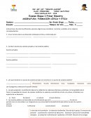 EXAMEN PRIMER BIMESTRE CIVICA 3 PRIMER BLOQUE