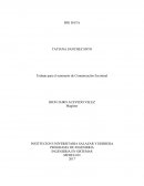 Trabajo para el seminario de Comunicación Escritural