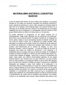 MATERIALISMO HISTORICO, CONCEPTOS BASICOS