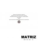 Matriz de analisis foda