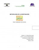 Tarea: Clasificación de la ciencia