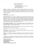 Ingeniería de Requerimientos Ingeniería del Software