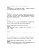 CUESTIONARIO DE EVALUACION ¿Cuál es el propósito de las diferentes clasificaciones de los costos?