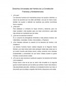 DERECHOS UNIVERSALES DEL HOMBRE DE LA CONSTITUCIÓN FRANCESA Y DE ESTADOS UNIDOS