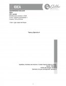 Ejercicio semana 4 Estructuras organizacionales