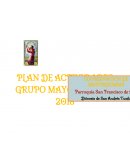 PLAN DE ACTIVIDADES GRUPO MAYORDOMÍAS