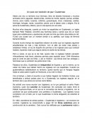 Un país con tradición de paz: Guatemala