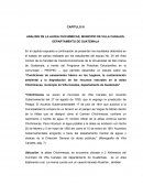 ANÁLISIS DE LA ALDEA CHICHIMECAS, MUNICIPIO DE VILLA CANALES, DEPARTAMENTO DE GUATEMALA