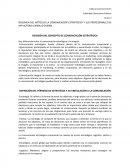 Resumen del artículo La comunicación estratégica y sus profesionales