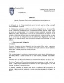 Historia, Concepto, Elementos y clasificación de las obligaciones