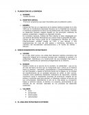 PLANEACION DE LA EMPRESA Caritas del Perú