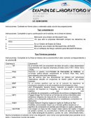 Instrucciones: Conteste en forma clara y ordenada cada una de las proposiciones.