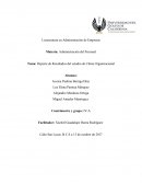 Reporte de Resultados del estudio de Clima Organizacional