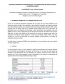 PROCESOS ORGÁNICOS PRESENTES EN LA ELABORACIÓN DE PRODUCTOS EN LA EMPRESA BIMBO