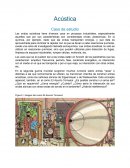 Acústica Caso de estudio