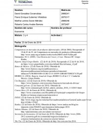 Análisis microeconómico y macroeconómico aplicado a la toma de decisiones en la empresa GRUPO BIMBO S.A de C.V. Página 1