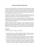 Criterio de Compensación Kaldor-Hicks