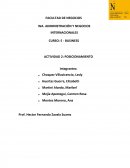 E - BUSINESS ACTIVIDAD 2: POSICIONAMIENTO