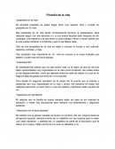 Filosofía de la vida *propósitos en la vida*