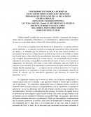 RELATORIA EL RETORNO A LO POLITICO