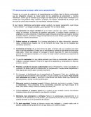 10 razones para ensayar cada nueva presentación