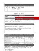 PROJECT CHARTER CONTROL DE VERSIONES