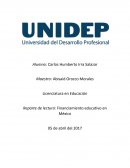 El financiamiento de la educación en México ¿Se gasta mucho en educación?