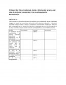 El Desarrollo Físico, Intelectual, Social y Afectivo del lactante, del niño de maternal y preescolar