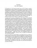 Ensayo libro el extranjero