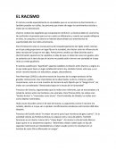 Resumen del Racismo