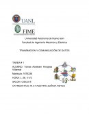 TRANSMICION Y COMUNICACIÓN DE DATOS