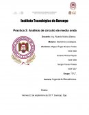 Practica 3: Análisis de circuito de media onda