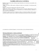 VALIDEZ, EFICACIA Y JUSTICIA