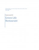 Emprendimiento Socio Productivo - Green Life Restaurant