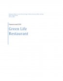 Emprendimiento Socio Productivo - Green Life Restaurant