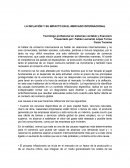 LA INFLACIÓN Y SU IMPACTO EN EL MERCADO INTERNACIONAL