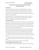 DETERMINACION DEL ANALISIS GRANULOMETRICO POR SEDIMENTACION