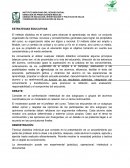 Como se dan las mejores Estrategias educativas