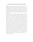 LA INMORTALIDAD ¿LOCURA O CODÍCIA DEL HOMBRE?