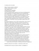 La esperanza está en la sociedad