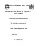 El rubí “El color del modernismo”