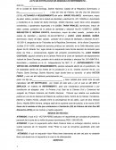 Acto de notificacion de demanda en referimiento