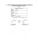 Practica 7 REACCIONES DE SUSTITUCIÓN ELECTROFÍLICA AROMÁTICA