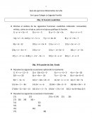 Guía de ejercicios Matemática 3er año