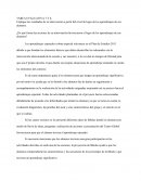 ¿De qué forma las acciones de su intervención favorecieron el logro de los aprendizajes de sus alumnos?