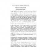 Juicio Oral Mercantil PROTOCOLO JUICIO ORAL MERCANTIL